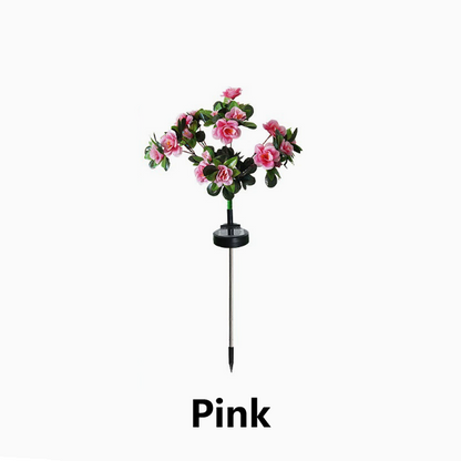 Garland Power Flower Lights Led Outdoor Garden Yard Stake Lamp Decor