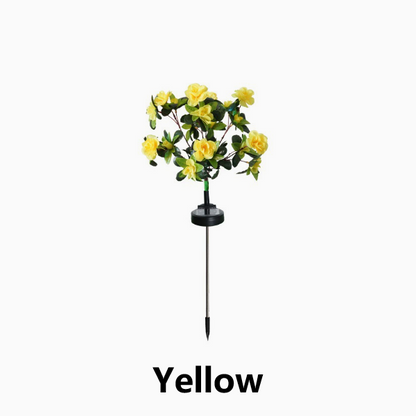 Garland Power Flower Lights Led Outdoor Garden Yard Stake Lamp Decor