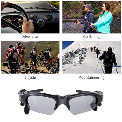 Wireless Bluetooth MP3 Sunglasses Polarized Lenses Music Sunglasses
