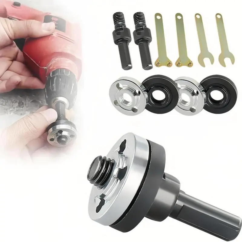 5 in 1 Electric Drill Conversion Angle Grinder Adapter Connecting Rod Kit