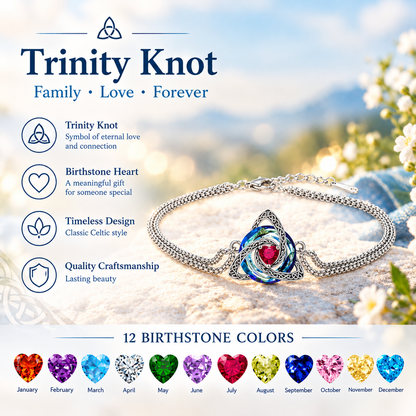 DRINSPER Celtic Knot Bracelet for Women