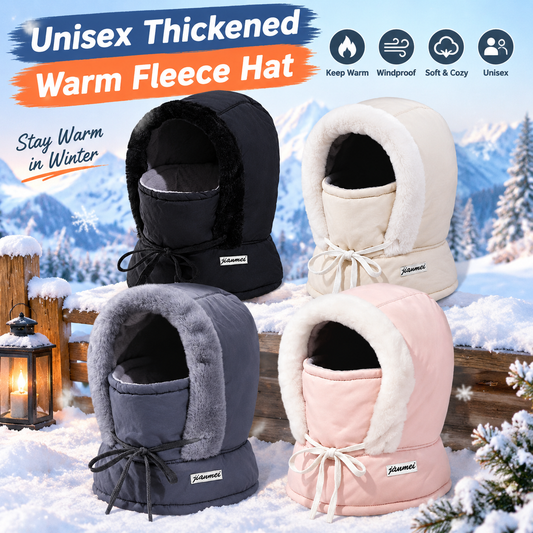 Unisex Thickened Warm Fleece Hat
