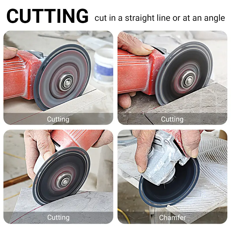 Diamond Blades 3PCS 4.5" Diamond Blade for Tile Cutting
