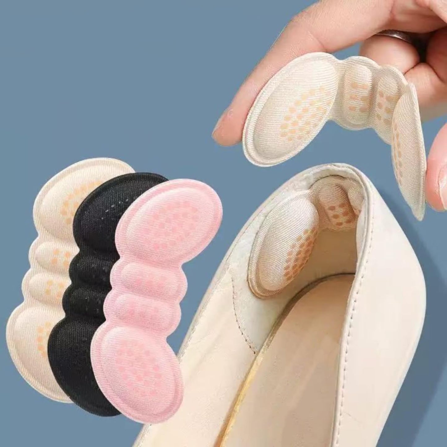 10 PCS Non-Slip Heel Pads - Heel Inserts Shoe Heel Blister Prevention Pads