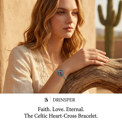 DRINSPER Celtic Knot Bracelet for Women
