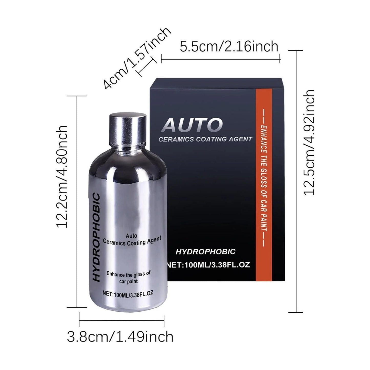 Auto Ceramics Coating Light Ceramic Coating For Cars Car Paintwork 100ml