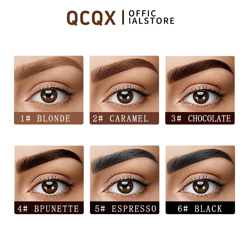 2PCS Eyebrow Gel Three Dimensional Eyebrow Dye Cream