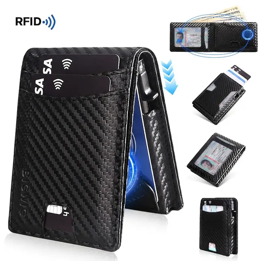Stylish RFID Popup Card Wallet for Men