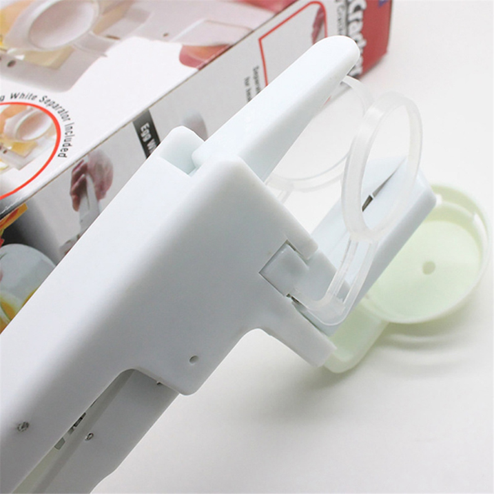 Egg Shell Cracker Handheld Plastic Breaker Opener Separator Kitchen Gadget Tool