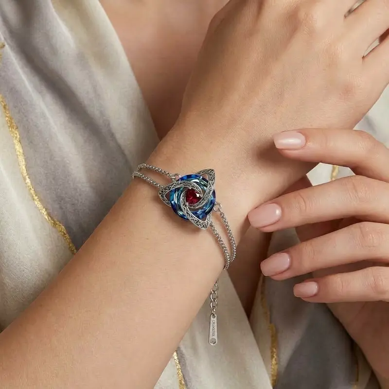 DRINSPER Celtic Knot Bracelet for Women