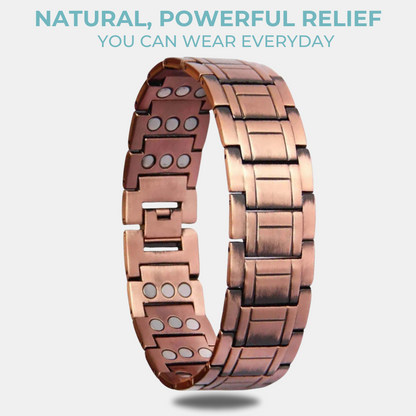 Upgraded Men's Magnetic Copper Bracelet
