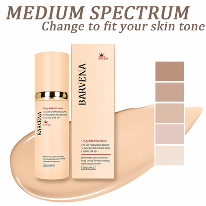 Color Changing Foundation 4 in 1 - Medium Spectrum with SPF 50+