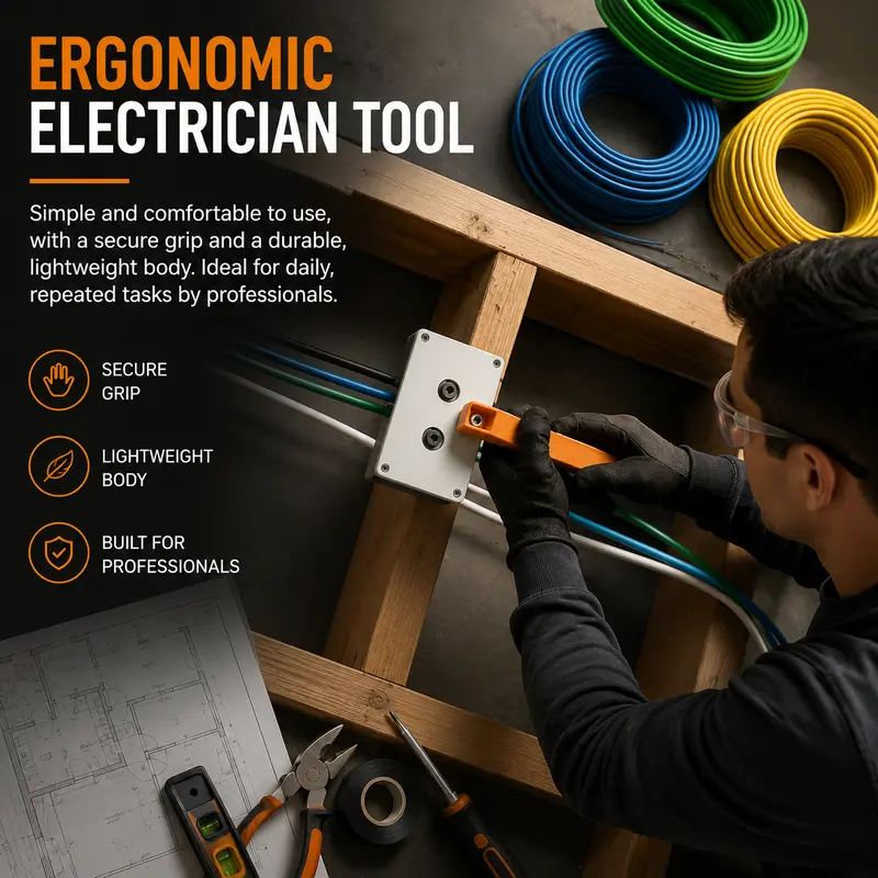 Efficient Cable Pulling Tool for Drill – Heavy-Duty Wire Puller for Conduit