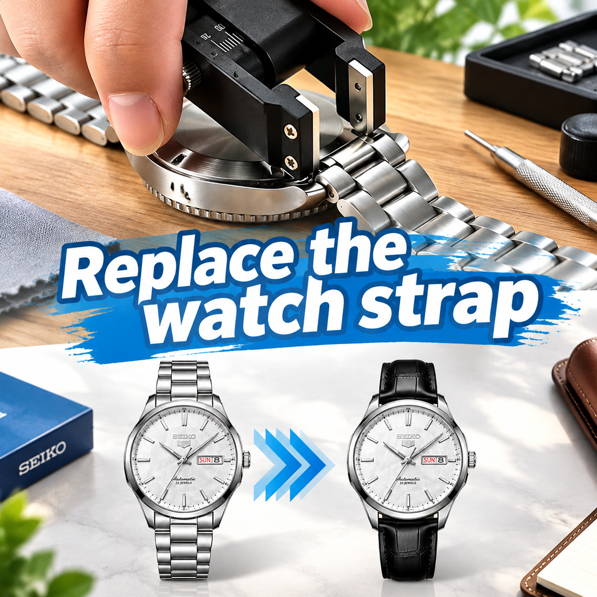 Elastic U-Shaped Watch Spring Bar Removal Tool Pliers
