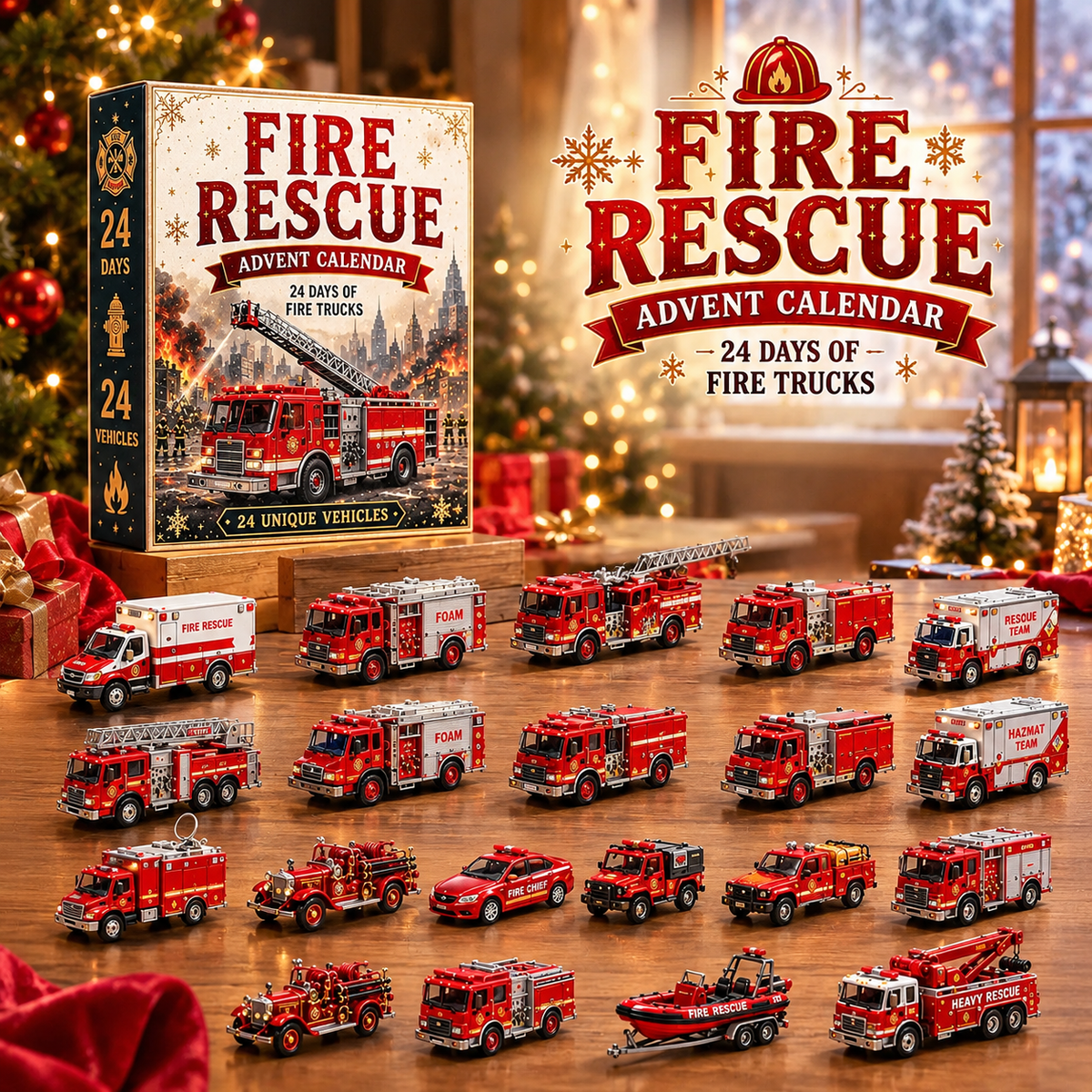 Fire Rescue 24-Day Advent Calendar