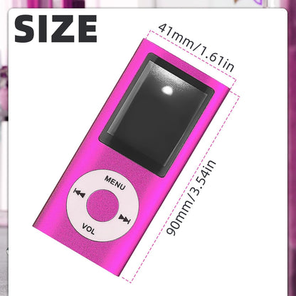 MP3 Player,Portable Multifunctional MP3 Digital Music Player