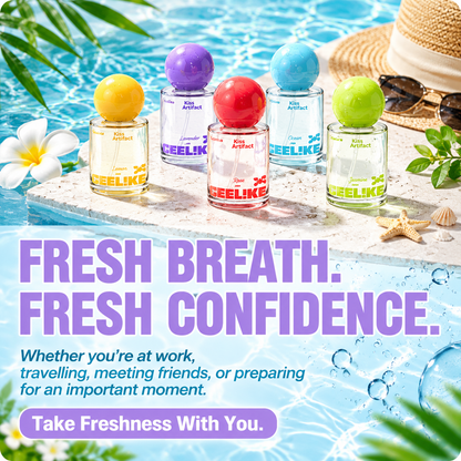 Probiotic Oral Spray for Long-Lasting Freshness, Alcohol-Free Travel-Sized Breath Spray