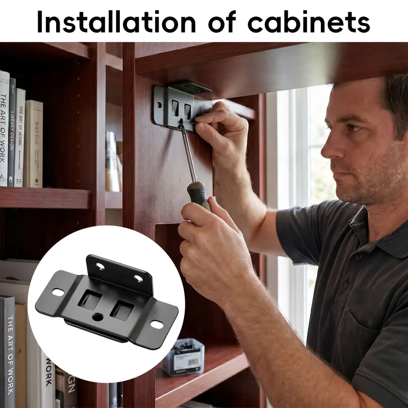 6 Pack Quick Fitting Furniture Joint Bracket