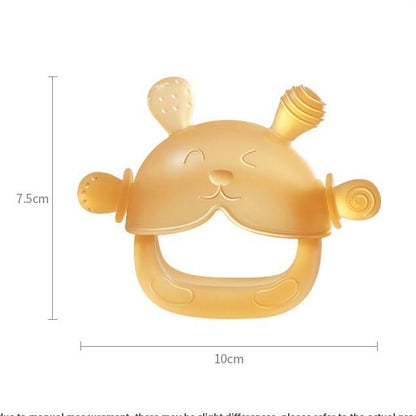 2PCS Teether Baby Food Grade Rabbit Full Set of Hands