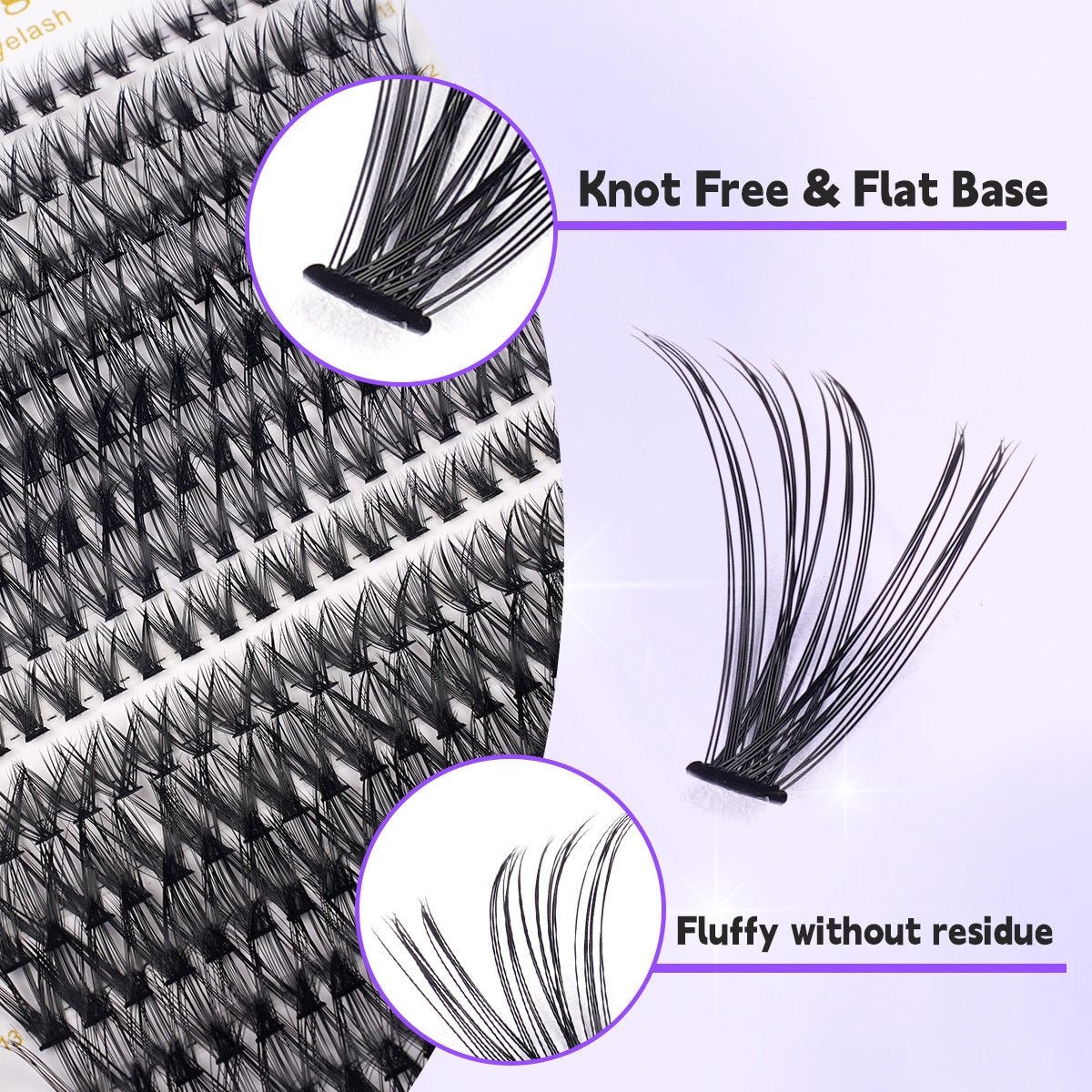 Lash Comfortable Eyelash Extension Set T30-40MIX Individual with Bond and Seal Waterproof Remover