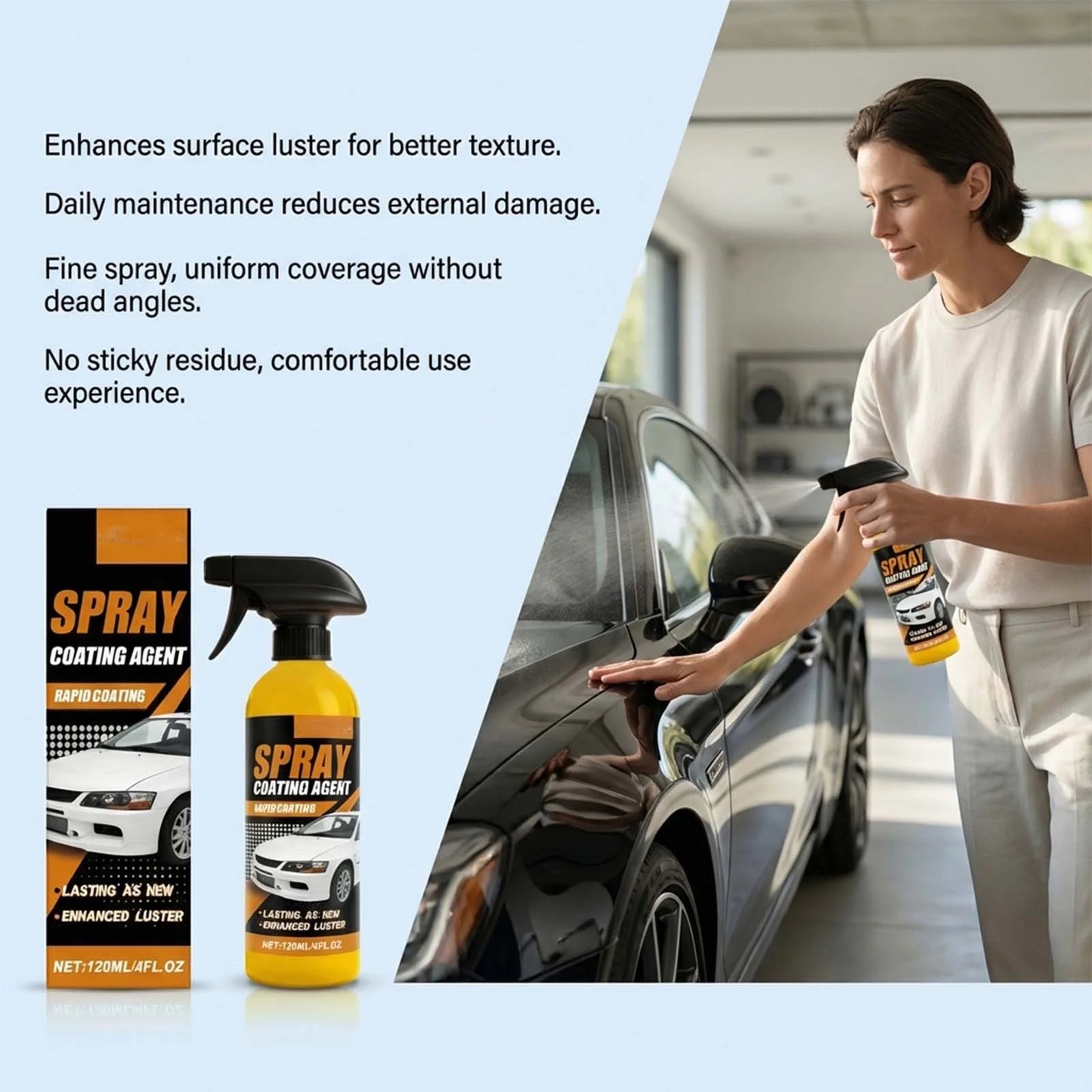 Automobile Coating Spray 120ml Car Paint Protectant Sealant