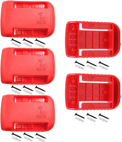 5Pcs Hanger Holder for DeWalt 20V/18V/54V/60V Tool Battery Drill