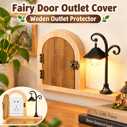 Wooden Socket Cover Plate / Outlet Protector