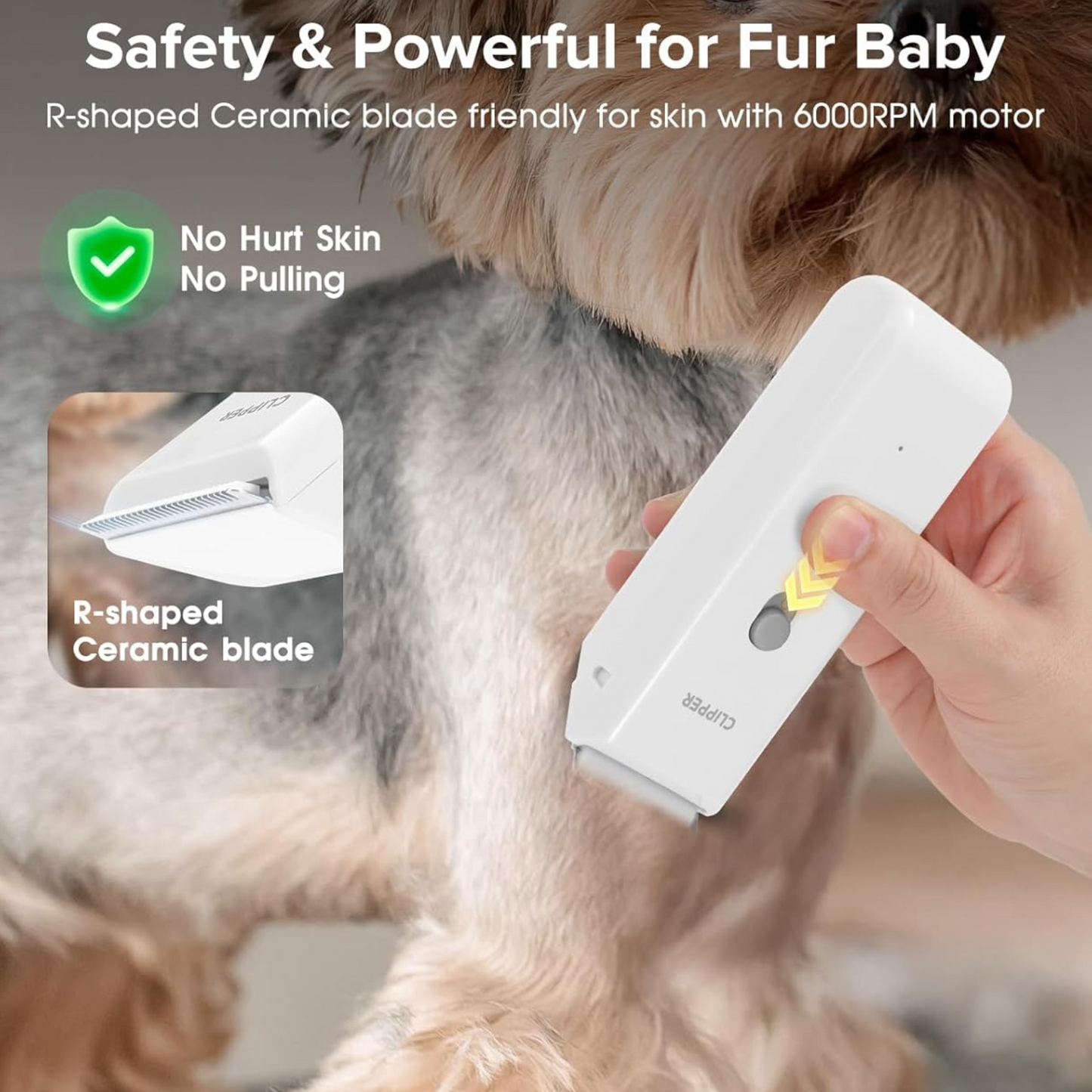 Pet Clippers for Dog Hair Grooming Low Noise