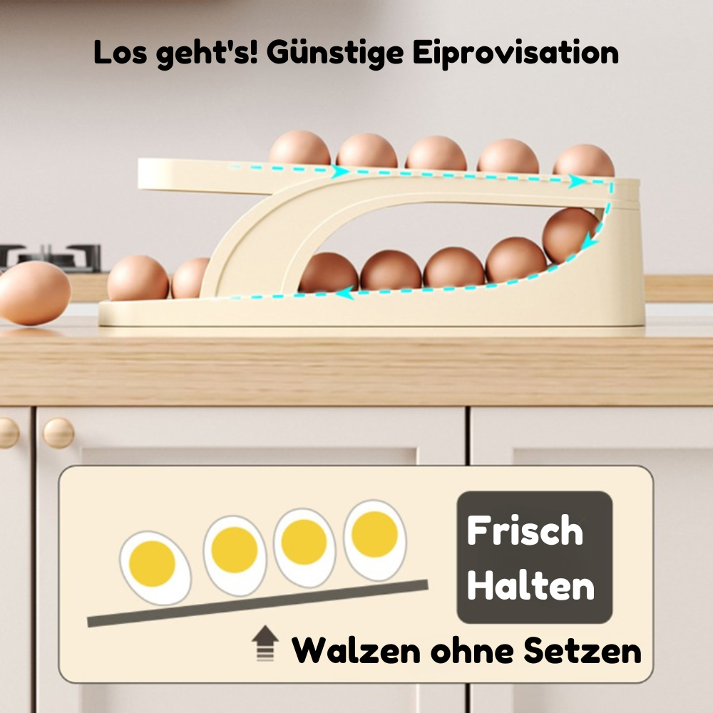 EggScroller™ - Automatic Rolling Egg Shelf (1+1 FREE)