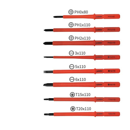 10pcs Insulated Screwdriver Set Electrical Electrician Hand Tool